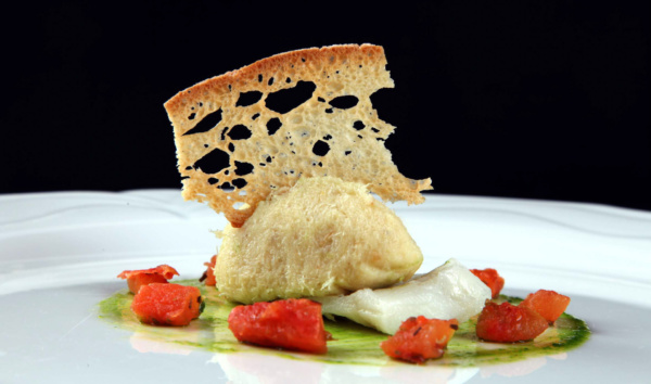 Creamed cod