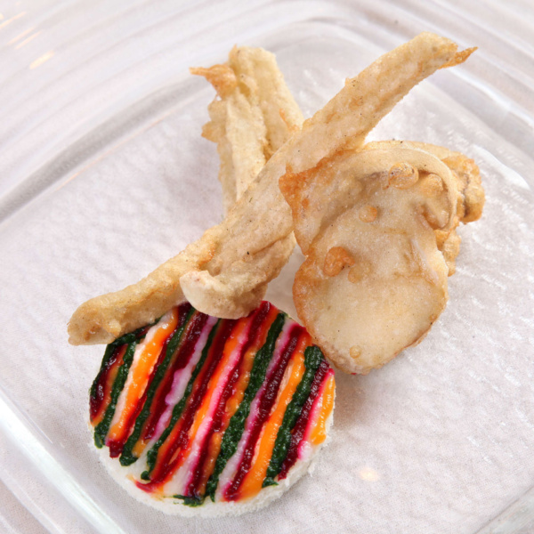 Porcino in tempura
