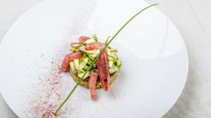 Risotto e gamberi